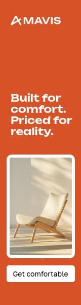 Built for Comfort Mavis Furniture Animated Wide Skyscraper