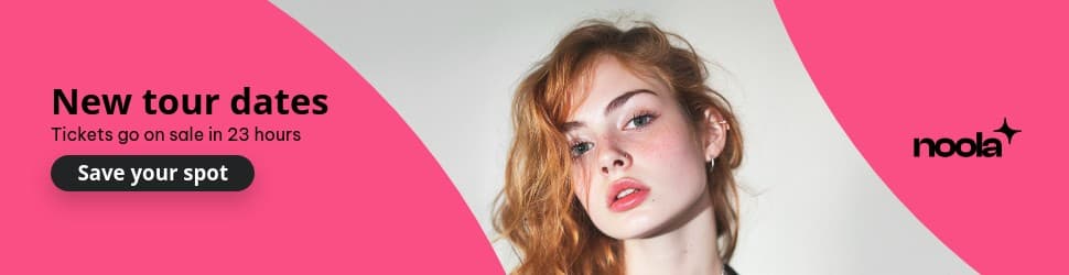 Noola New Tour Date Tickets Animated Billboard