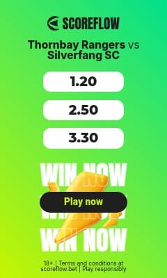 Silverfang vs Thornbay Scoreflow Betting Animated Vertical Rectangle