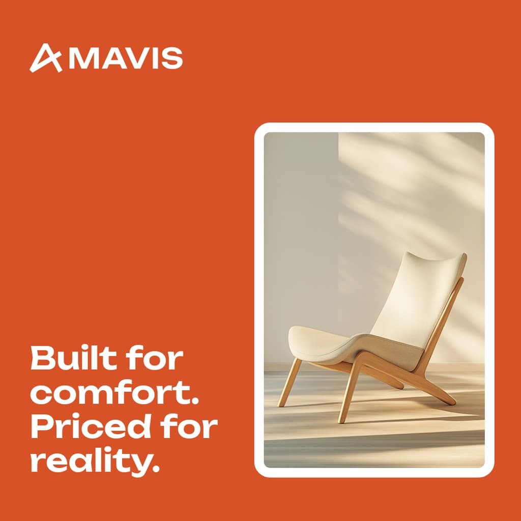 Built for Comfort Mavis Furniture Animated Instagram Post