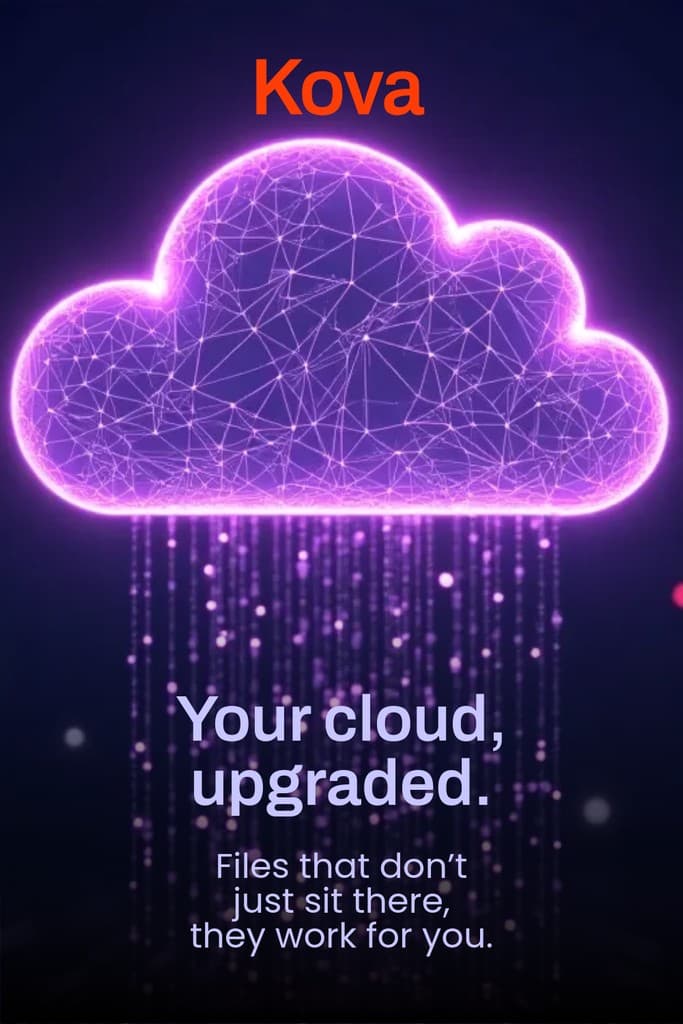 Your Digital Cloud Upgraded Kova Software Animated Pinterest Pin Tall