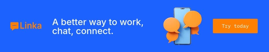 Connect on Mobile with Linka Software Animated Top Banner