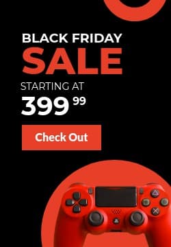 Black Friday Red PS4 PRO Controller