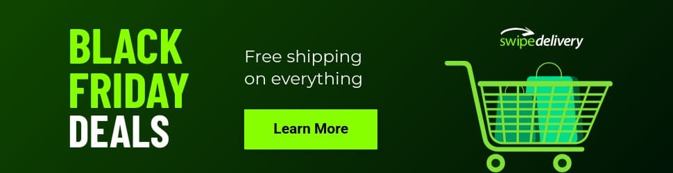 Green Delivery Black Friday Billboard