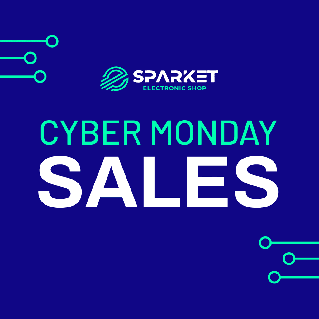 Electronic Shop Cyber Monday Sales Facebook Square Post