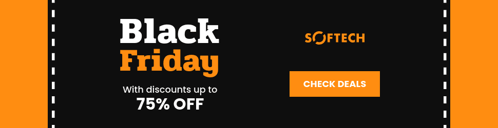 Orange Black Friday Road Discount Billboard