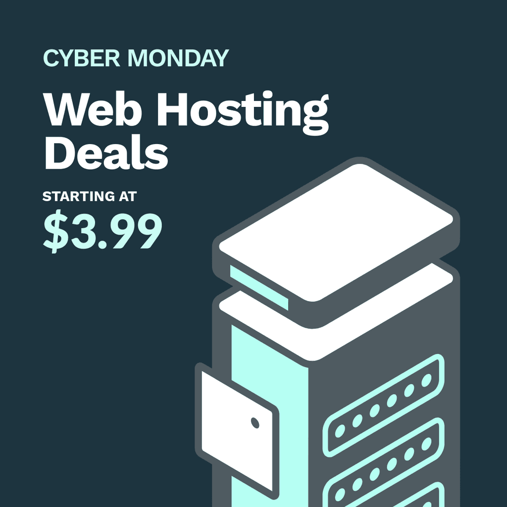 Cyber Monday Web Hosting Deals Facebook Square Post