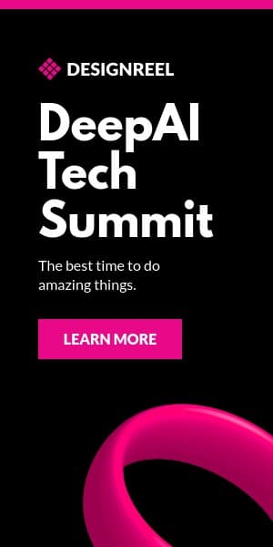 DeepAI Tech Summit for Amazing Things Half Page