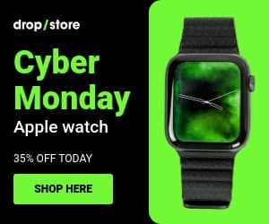 Cyber Monday Green Apple Watch