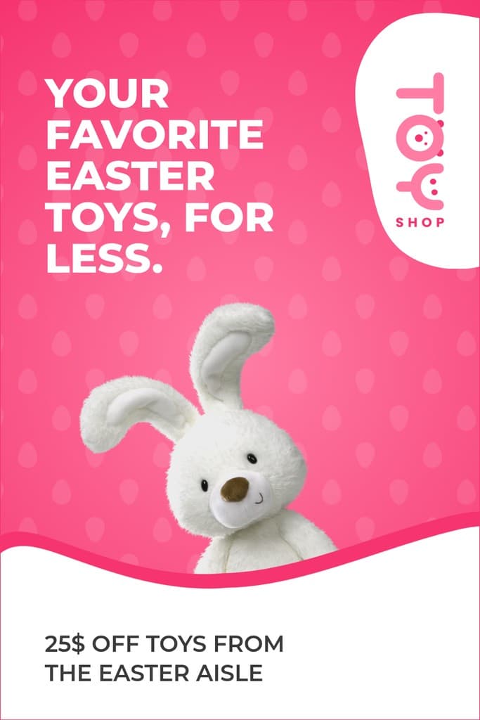 Favorite Bunny Easter Toys Pinterest Pin Tall