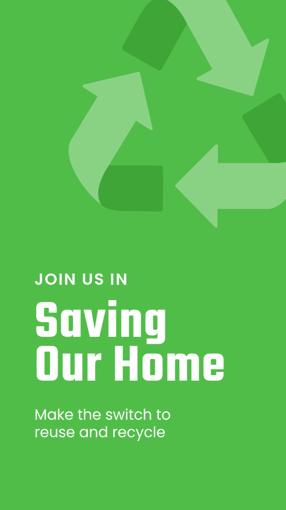 Save our Home and Recycle Earth Day Story