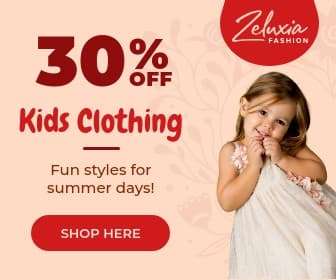 Kids Clothing Summer Days Large Rectangle