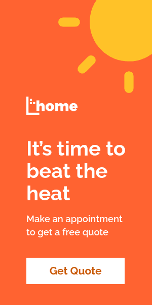 Orange Hvac Beat The Heat Half Page