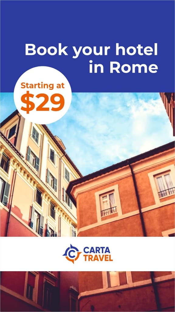 Book Your Hotel in Rome Story