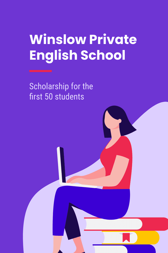 Private English School Pinterest Pin Tall