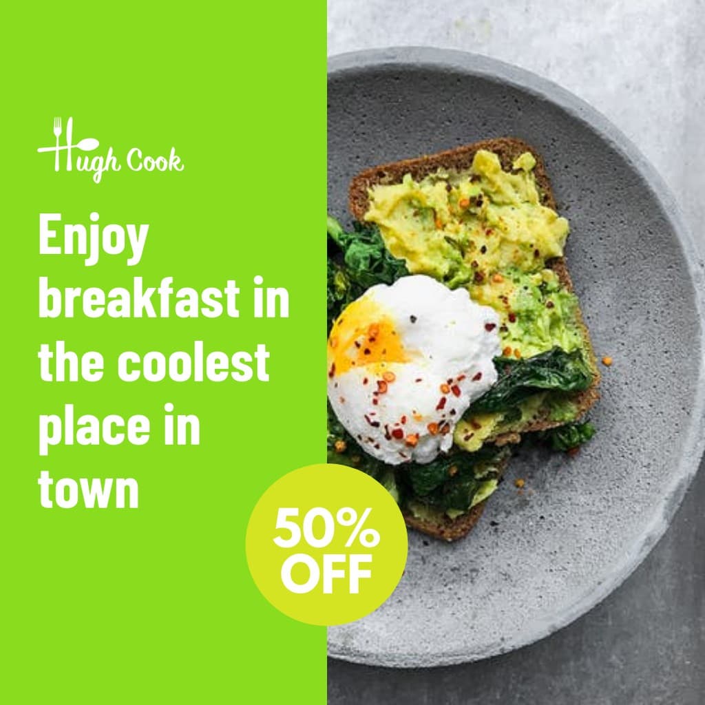 Cool Healthy Breakfast Promo Instagram Post