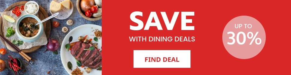Save Money with Dining Deals Billboard