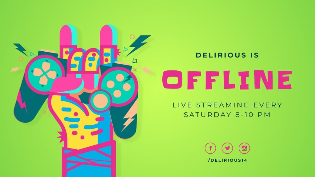 Delirious Twitch Video Cover Twitch Video Player Banner