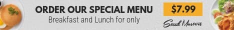 Special Menu Breakfast and Lunch Main Banner