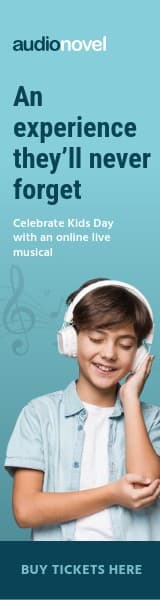 Kids Day Online Musical Wide Skyscraper