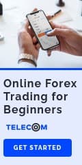 Online Forex Trading for Beginners Vertical Banner