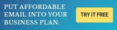 Affordable Email Business Plan Half Banner