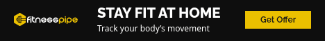 Stay Fit At Home Fitness Main Banner