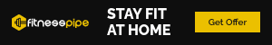 Stay Fit At Home Fitness Mobile Banner
