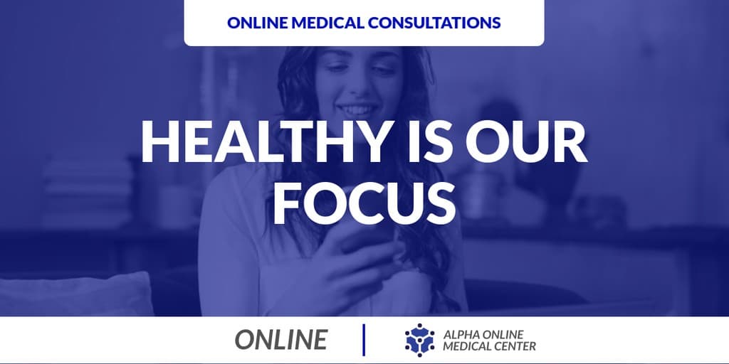 Blue Online Medical Consultations X Image Post