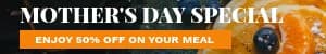 Mother's Day Special Meal Promo Mobile Banner