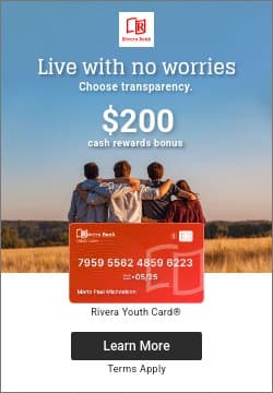 Rivera Bank Youth Card Triple Widescreen