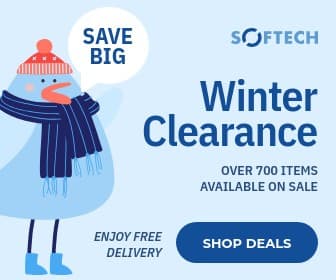 Christmas Winter Clearance Bird Large Rectangle