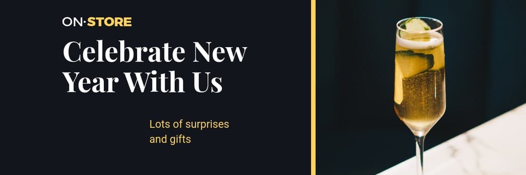 Celebrate New Year with Us X Header