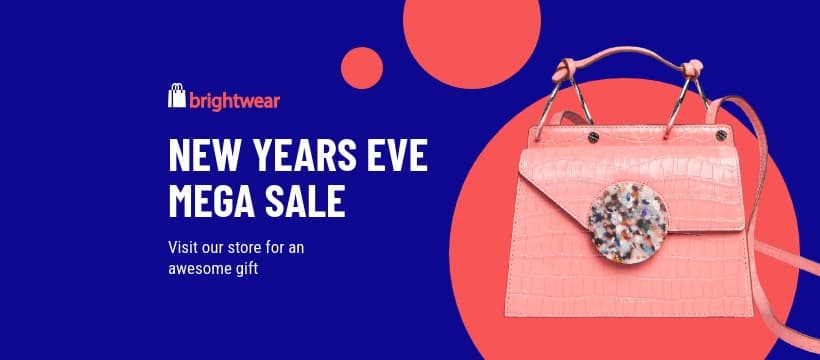 New Year Mega Sale with Awesome Gift Facebook Cover