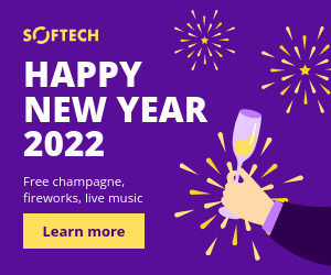 New Year 2022 Party Invitation Inline Rectangle