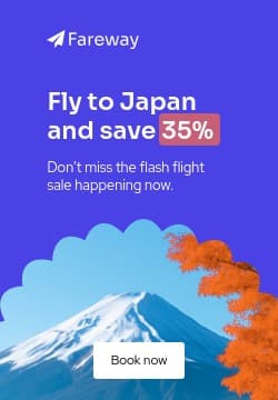 Fly to Japan and Save with Fareway Animated Triple Widescreen