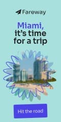 Miami Trip Fareway Travel Offer Animated Vertical Banner