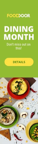 FoodDoor Dining Month Offer Wide Skyscraper