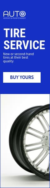 Best Quality Car Tire Service Animated Wide Skyscraper