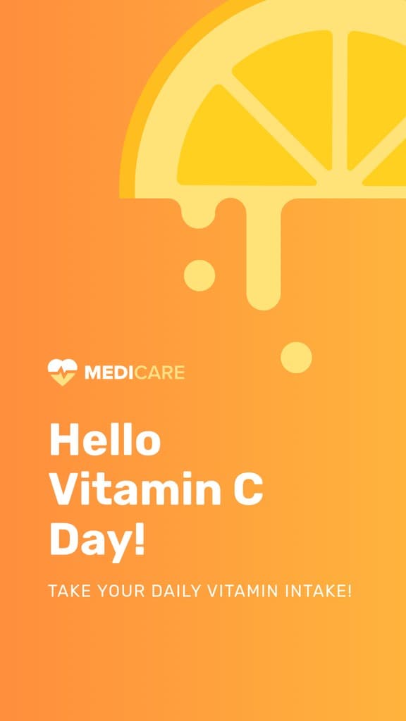 Daily Intake on Vitamin C Day Story