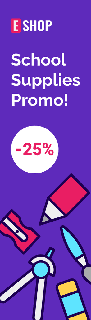 School Supplies Promo