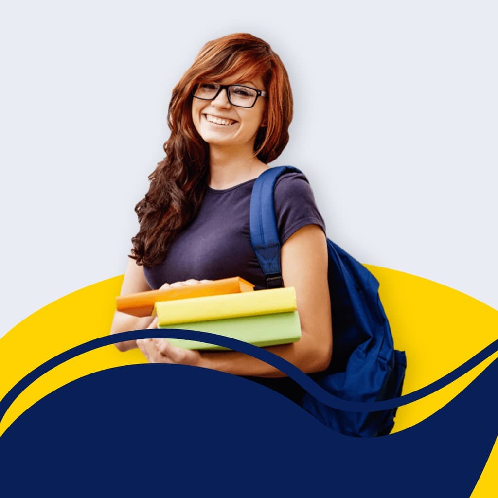 Smiling Vivid Colors Education Responsive Square Responsive Square Art