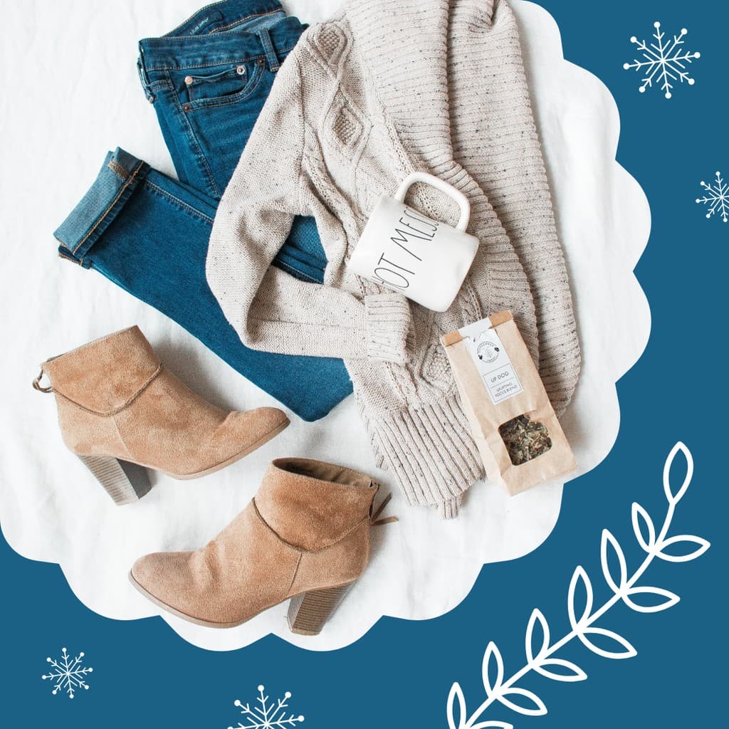 Gift Pack Christmas Responsive Square Responsive Square Art