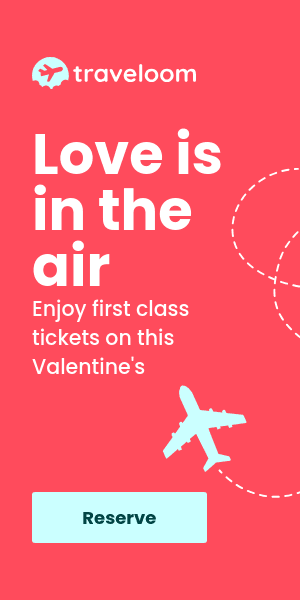 Love Is In The Air Valentine's Day Half Page