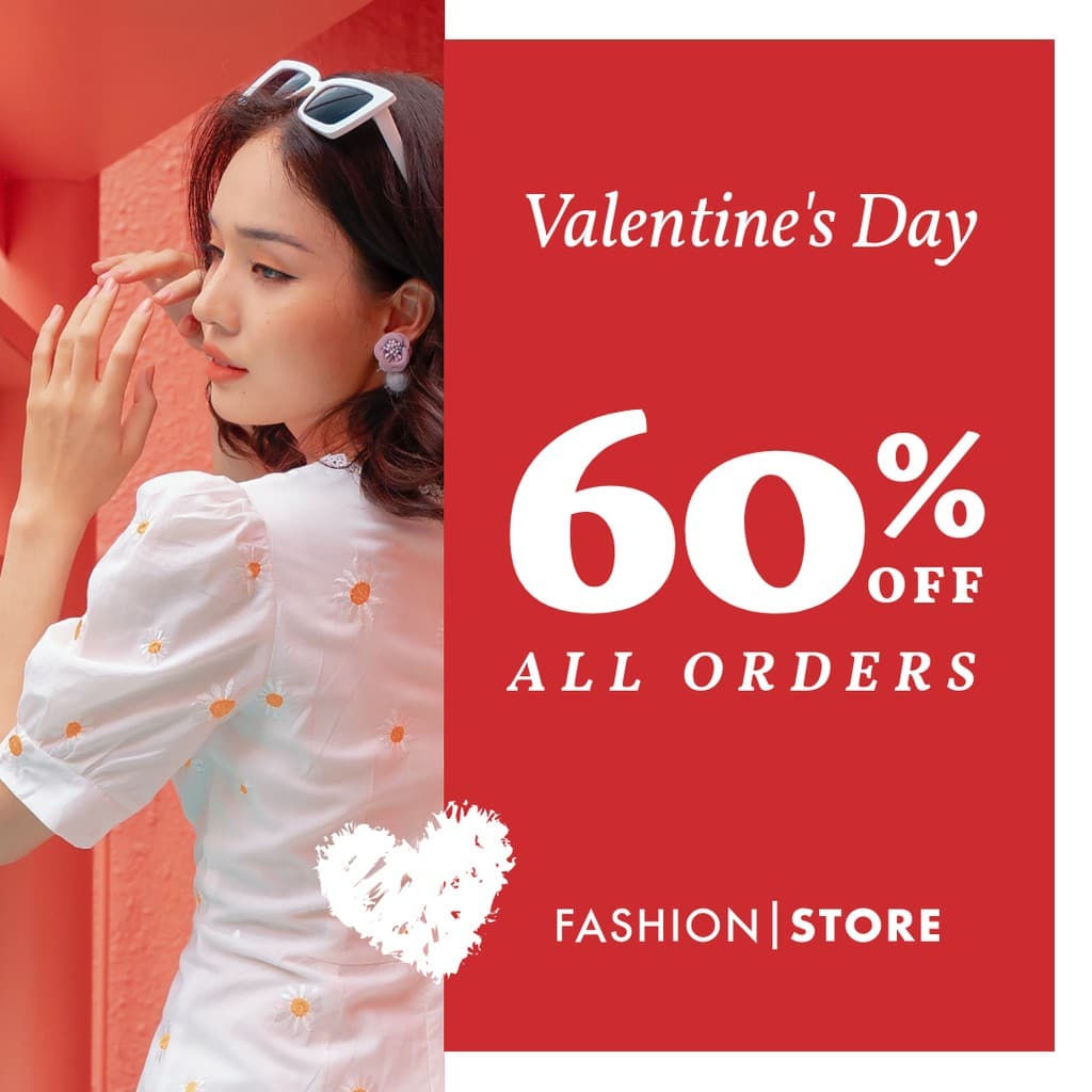 Valentine's Day Red Love Deal