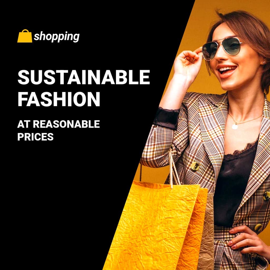 Earth Day Sustainable Fashion Instagram Post