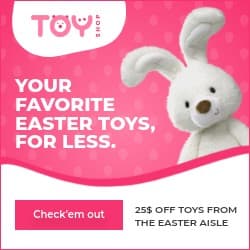 Favorite Bunny Easter Toys Square