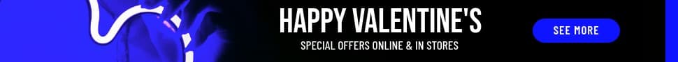 Blue Happy Valentine's Day Offers