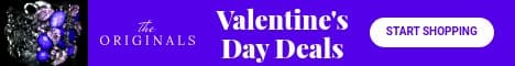 Valentine's Day Blue Jewelry Deals Main Banner