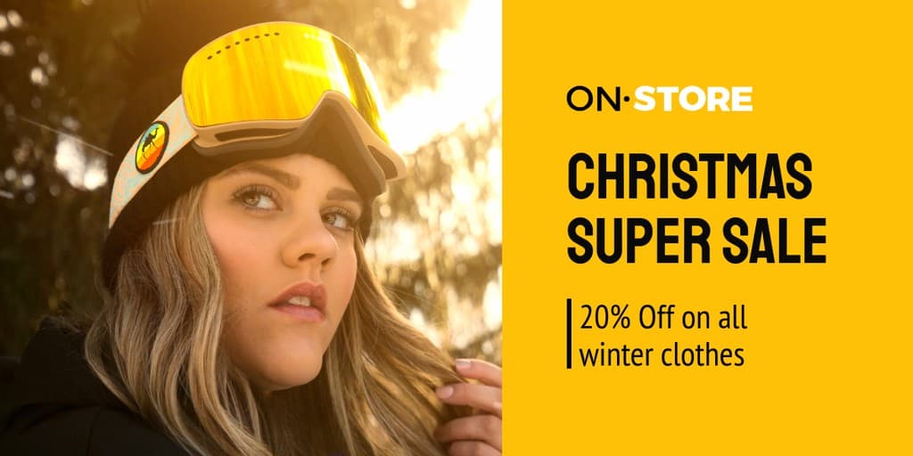 Winter Clothes Christmas Super Sales X Image Post